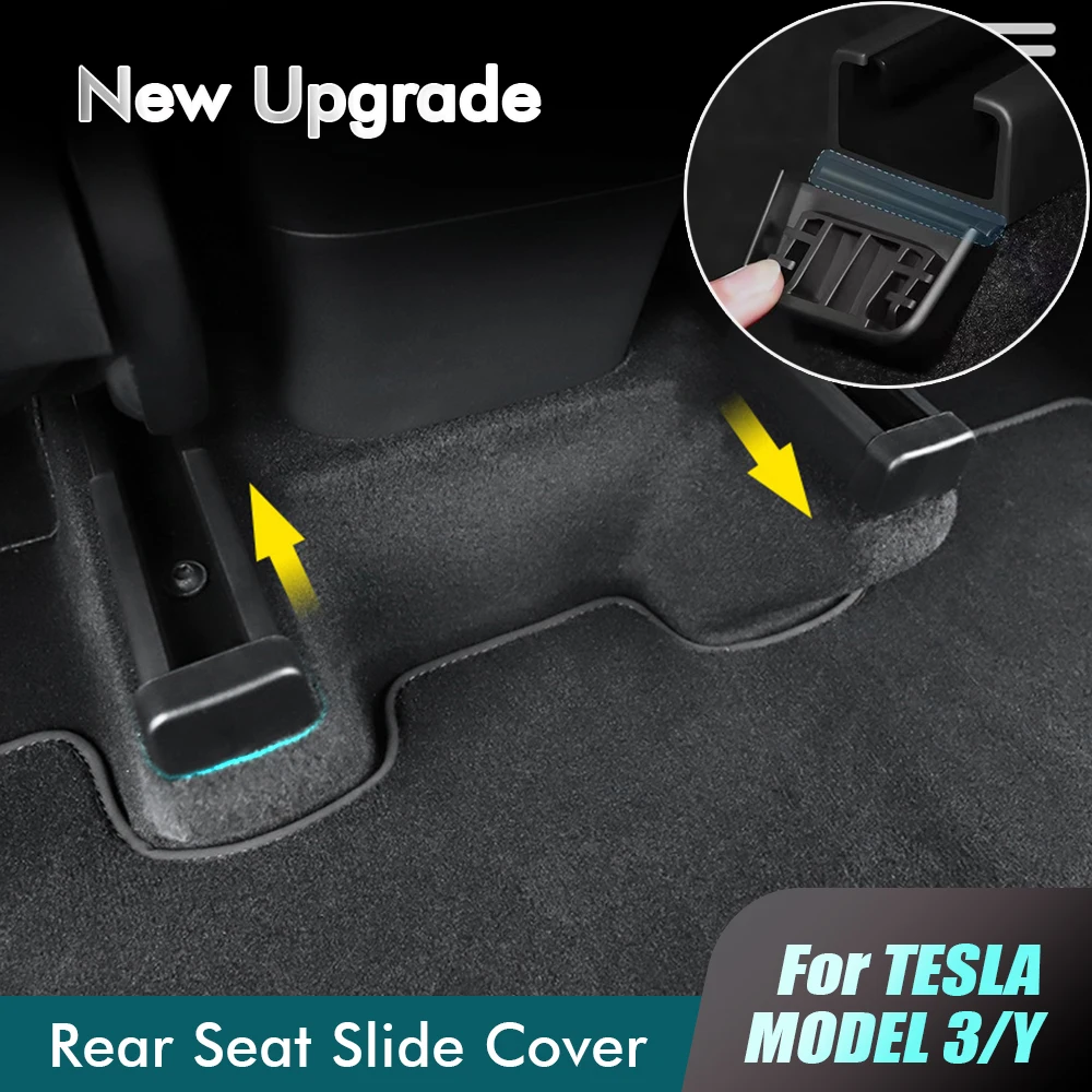 4pcs Upgrade Rear Seat Slide Protection Cover For Tesla Model 3 Model Y Soft Rubber Plug Anti Kick Car Interior Accessories
4pcs Upgrade Rear Seat Slide Protection Cover For Tesla Model 3 Model Y Soft Rubber Plug Anti Kick Car Interior Accessories