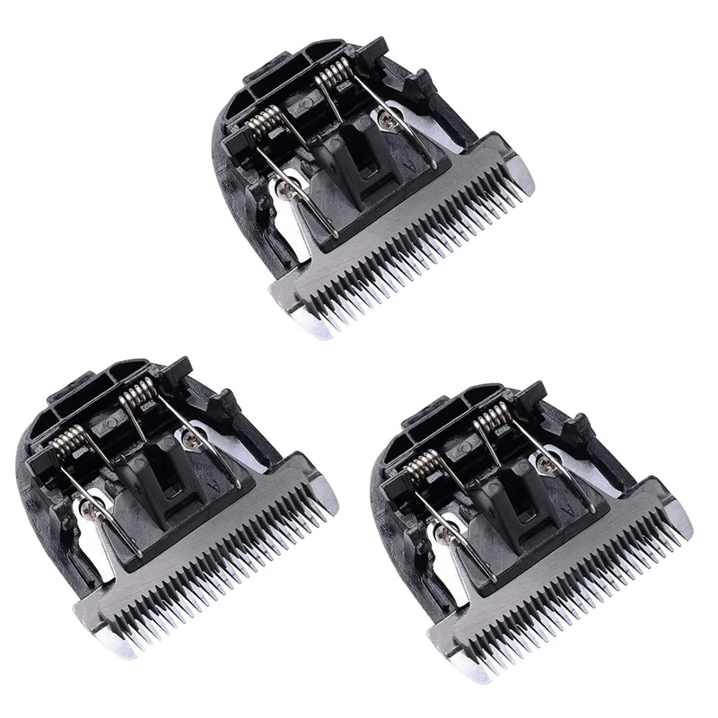 

HOT!3X Black Ceramic Titanium Knife Pet Dog Hair Trimmer Blade Clipper Head For Baorun P2 P3 P6 P9 S1 LILI ZP-295 ZP-293 4