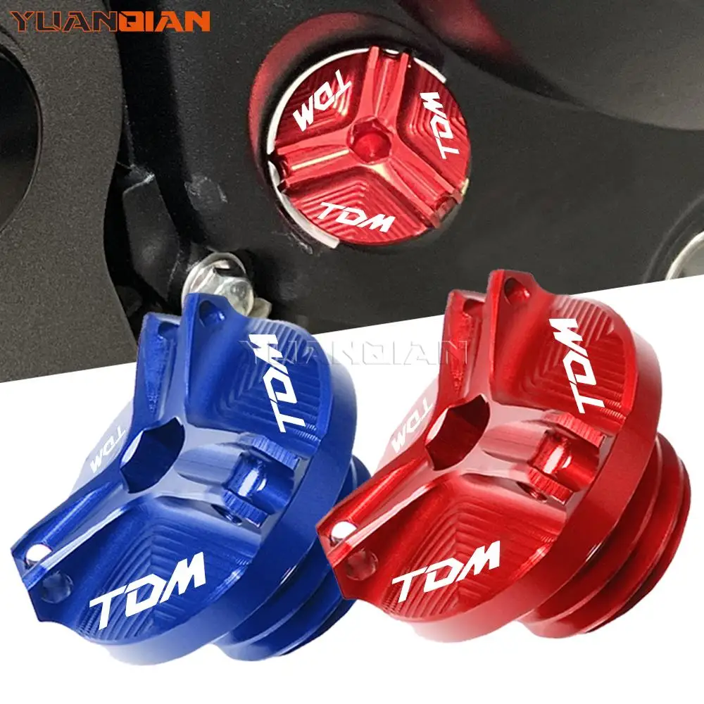 For Yamaha TDM 850 900 1992-2014 2013 2012 1993 1994 2015 Motorcycle Accessories CNC Engine Oil Filler Cup Plug Cover cap Screw 
For Yamaha TDM 850 900 1992-2014 2013 2012 1993 1994 2015 Motorcycle Accessories CNC Engine Oil Filler Cup Plug Cover cap Screw