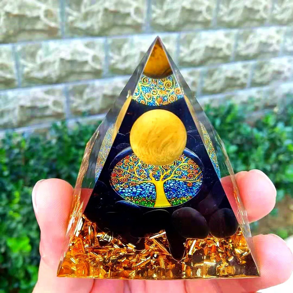 5cm Orgonite Pyramid Crystals Natural Stone Orgone Energy Generator Healing Reiki Chakra Meditation Ornaments Craft Office Decor
5cm Orgonite Pyramid Crystals Natural Stone Orgone Energy Generator Healing Reiki Chakra Meditation Ornaments Craft Office Decor