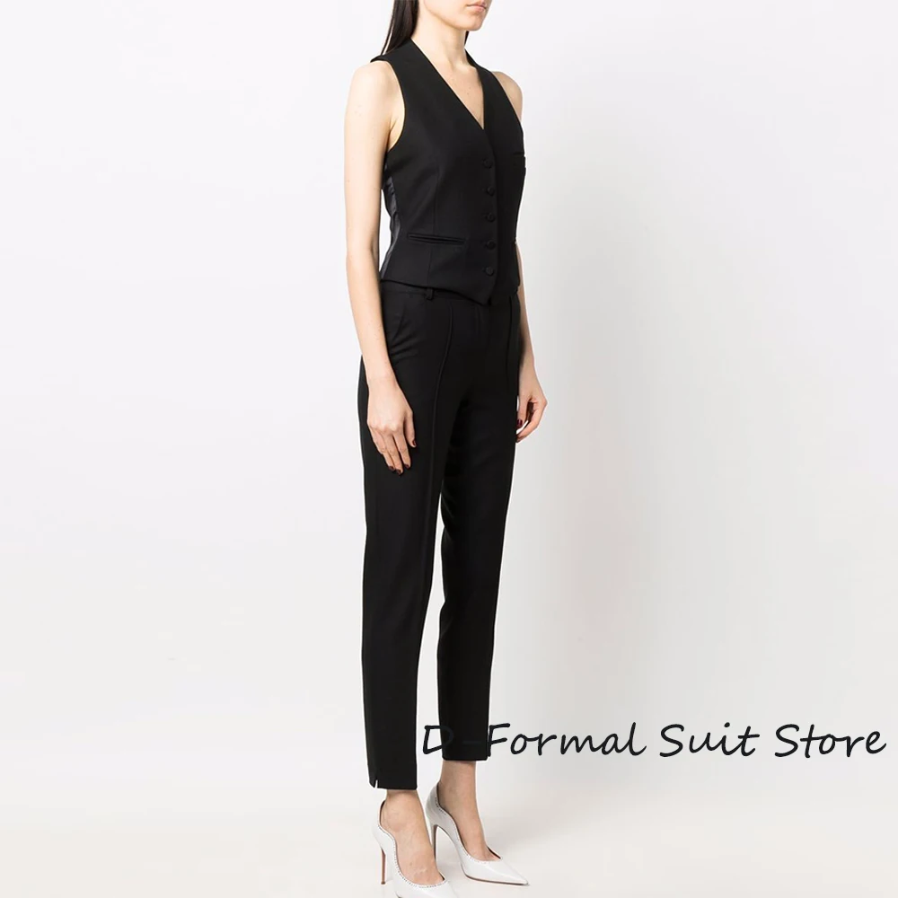 Women's Suit Vest V Neck Single-breasted Waistcoat Formal Business Workwear Slim Fit Classic Lady Vests Chalecos
Women's Suit Vest V Neck Single-breasted Waistcoat Formal Business Workwear Slim Fit Classic Lady Vests Chalecos