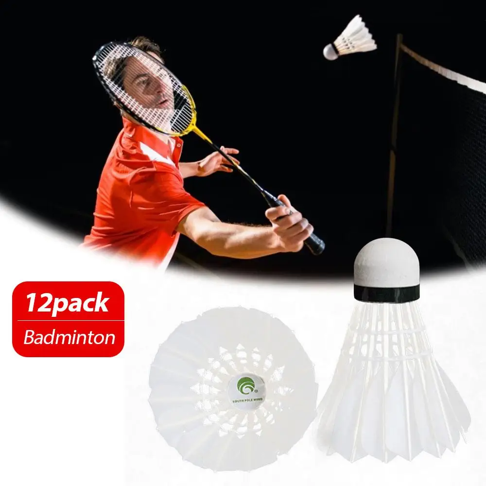 12Pcs Outdoor Durable Indoor Stable Nylon Training Balls Badminton Shuttlecocks Plastic 1
12Pcs Outdoor Durable Indoor Stable Nylon Training Balls Badminton Shuttlecocks Plastic 1
