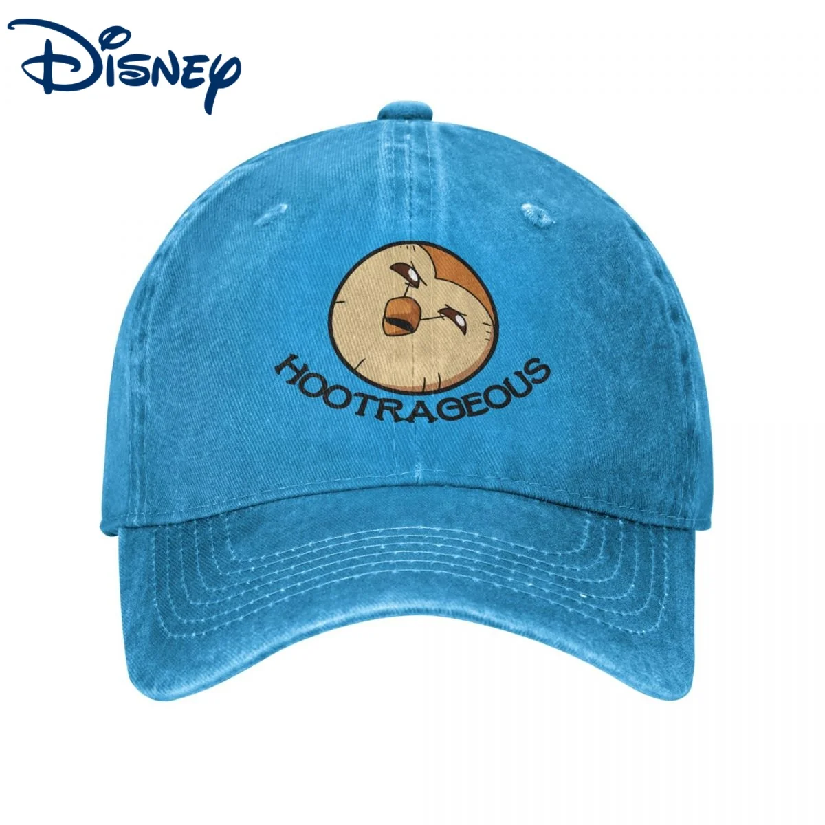 

Retro The Owl House Hootrageous Baseball Caps for Men Women Distressed Washed Snapback Hat Disney Anime Outdoor Summer Hats Cap