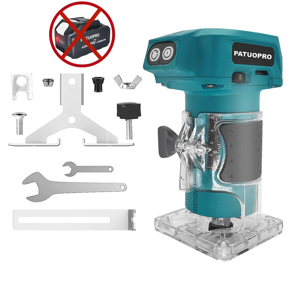 Аккумуляторный электрический триммер PATUOPRO 5 скоростей 6/6.35/8 мм
Аккумуляторный электрический триммер PATUOPRO 5 скоростей 6/6.35/8 мм