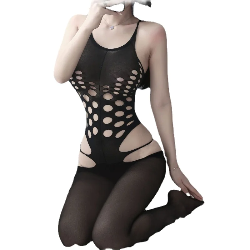 Sexy Lingerie Women's Sexy Package Hip Fishnet Socks Uniform Temptation Passion Hot Comfortable Pajamas Suit Ladies 
Sexy Lingerie Women's Sexy Package Hip Fishnet Socks Uniform Temptation Passion Hot Comfortable Pajamas Suit Ladies