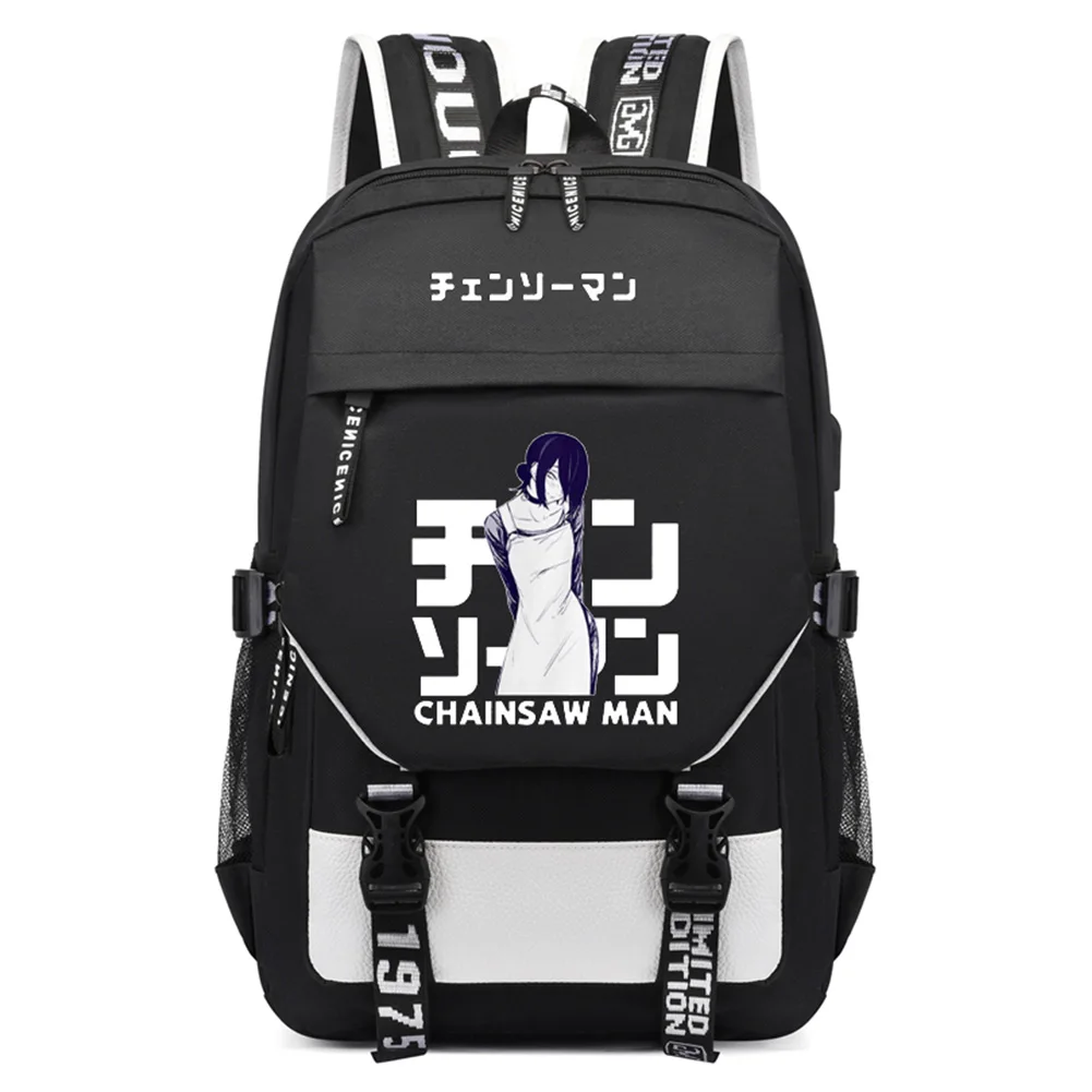 Chainsaw Man Power Makima Cosplay Backpack Anime 3D Print School Bag Canvas Shoulder Bag Rucksack for Men Women
Chainsaw Man Power Makima Cosplay Backpack Anime 3D Print School Bag Canvas Shoulder Bag Rucksack for Men Women