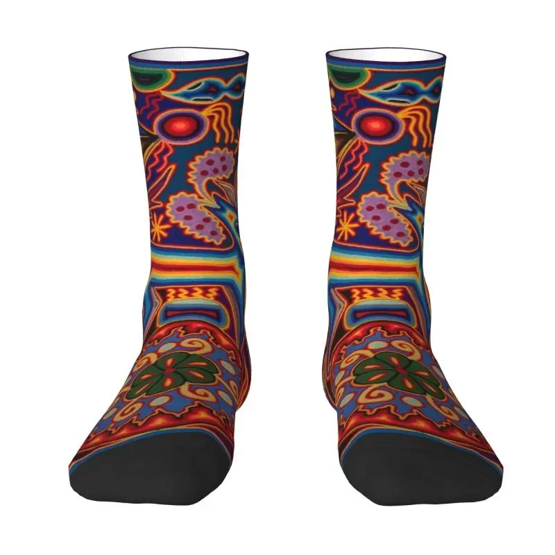 Новинка, мужские мексиканские носки Huichol, воздухопроницаемые теплые короткие носки унисекс с 3D-принтом
Новинка, мужские мексиканские носки Huichol, воздухопроницаемые теплые короткие носки унисекс с 3D-принтом