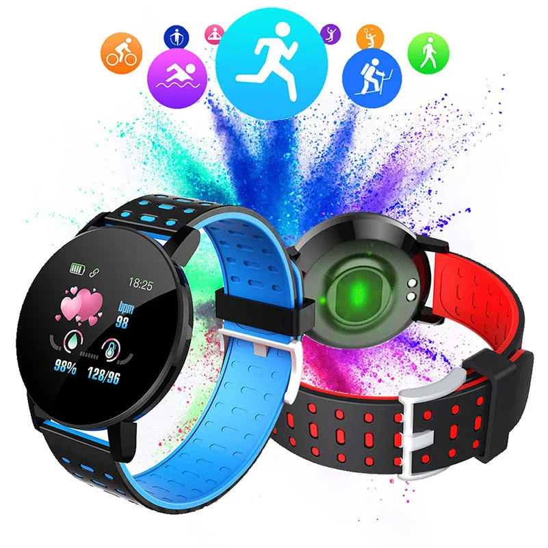 Watch for Men Women 119 Plus Sport Digital Heart Rate Blood Pressure Tracker Waterproof IP67 Smart Watch
Watch for Men Women 119 Plus Sport Digital Heart Rate Blood Pressure Tracker Waterproof IP67 Smart Watch