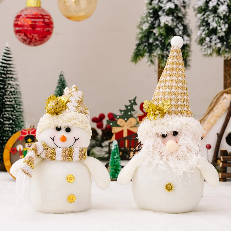 Украшения из фигурки белого снеговика, Санта-Клаус, гном, креативная кукла, рождественские украшения
Украшения из фигурки белого снеговика, Санта-Клаус, гном, креативная кукла, рождественские украшения