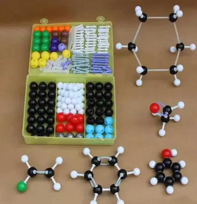 Organic Chemistry Atom Molecular Model Kit Set for High School Teachers and Students Experimental Teaching
Organic Chemistry Atom Molecular Model Kit Set for High School Teachers and Students Experimental Teaching