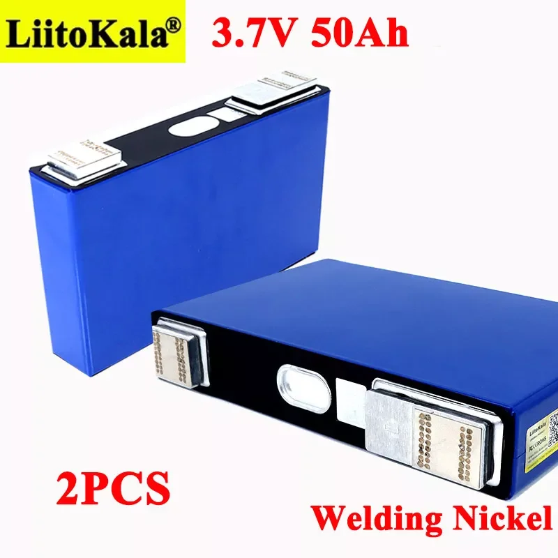 NEW 2pcs 3.7V 50Ah battery Ternary lithium 50000mAh for 3s 12V 24V 10s 36V 13s 48V batteries modification Nickel
NEW 2pcs 3.7V 50Ah battery Ternary lithium 50000mAh for 3s 12V 24V 10s 36V 13s 48V batteries modification Nickel