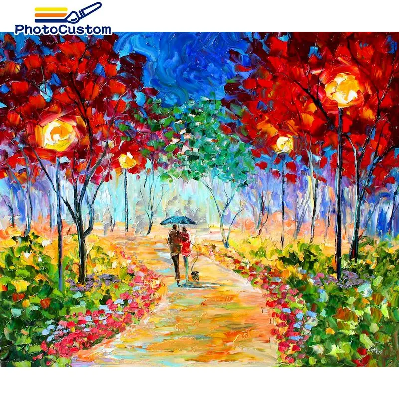 PhotoCustom Picture By Number Tree Road Kits Oil Painting By Numbers Scenery Drawing On Canvas handwork Home Decor Art Diy Gift
PhotoCustom Picture By Number Tree Road Kits Oil Painting By Numbers Scenery Drawing On Canvas handwork Home Decor Art Diy Gift