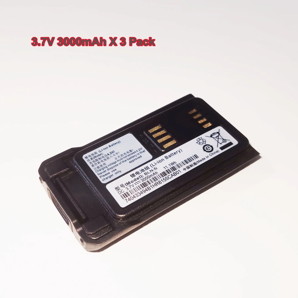 Три штуки 3000mAh 3,7 V литий-ионный аккумулятор для EADS Nokia Cassidian TH9 THR9 THR9i THR9 + Tetra радио для детской модели
Три штуки 3000mAh 3,7 V литий-ионный аккумулятор для EADS Nokia Cassidian TH9 THR9 THR9i THR9 + Tetra радио для детской модели