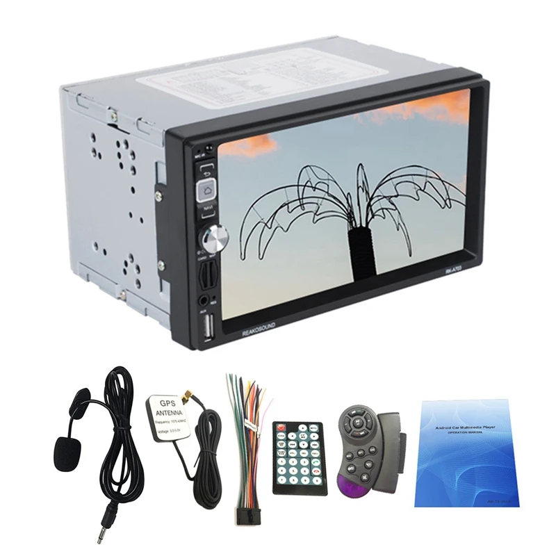 Android MP5 Player Wireless Car Audio Quad Core GPS WIFI Bluetooth AM FM RDS 7 Inch Touchscreen
Android MP5 Player Wireless Car Audio Quad Core GPS WIFI Bluetooth AM FM RDS 7 Inch Touchscreen