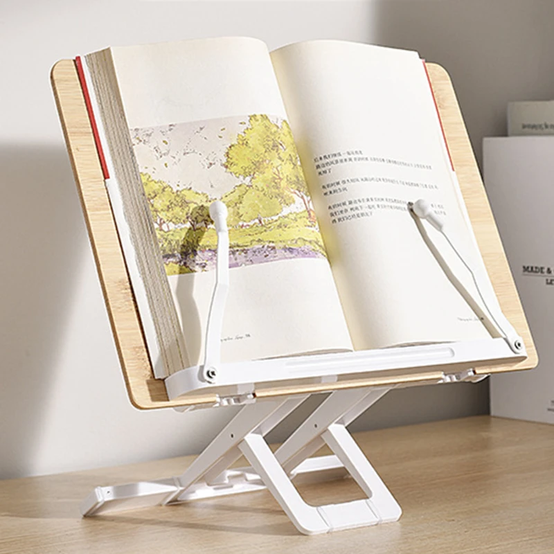 Foldable Book Stand Wood Angle Adjustable Library Stationery Bookshelf Tablet PC Support Myopia Prevention Children Student
Foldable Book Stand Wood Angle Adjustable Library Stationery Bookshelf Tablet PC Support Myopia Prevention Children Student
