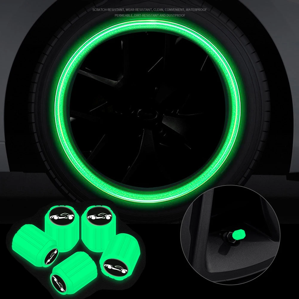 4PCS Luminous Car Tire Valve Cap Universal Fluorescent Night Glowing For Motorcycle Bicycle Bike Wheel Tyre Hub Valve Stem
4PCS Luminous Car Tire Valve Cap Universal Fluorescent Night Glowing For Motorcycle Bicycle Bike Wheel Tyre Hub Valve Stem