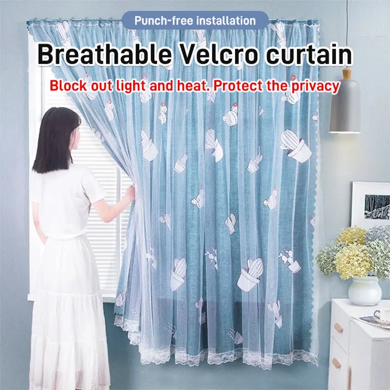 2020 New Nordic Minimalist Curtains No Punching Installation Velcro Bedroom Blackout Cloth Bedroom Blackout Insulation Curtains
2020 New Nordic Minimalist Curtains No Punching Installation Velcro Bedroom Blackout Cloth Bedroom Blackout Insulation Curtains