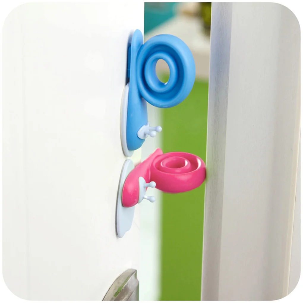 3PCS Snail Shaped Baby Proofing Finger Pinch Guard Safety Door Stopper 360 Degree Swivel Plastic Snail Door Stalls
3PCS Snail Shaped Baby Proofing Finger Pinch Guard Safety Door Stopper 360 Degree Swivel Plastic Snail Door Stalls