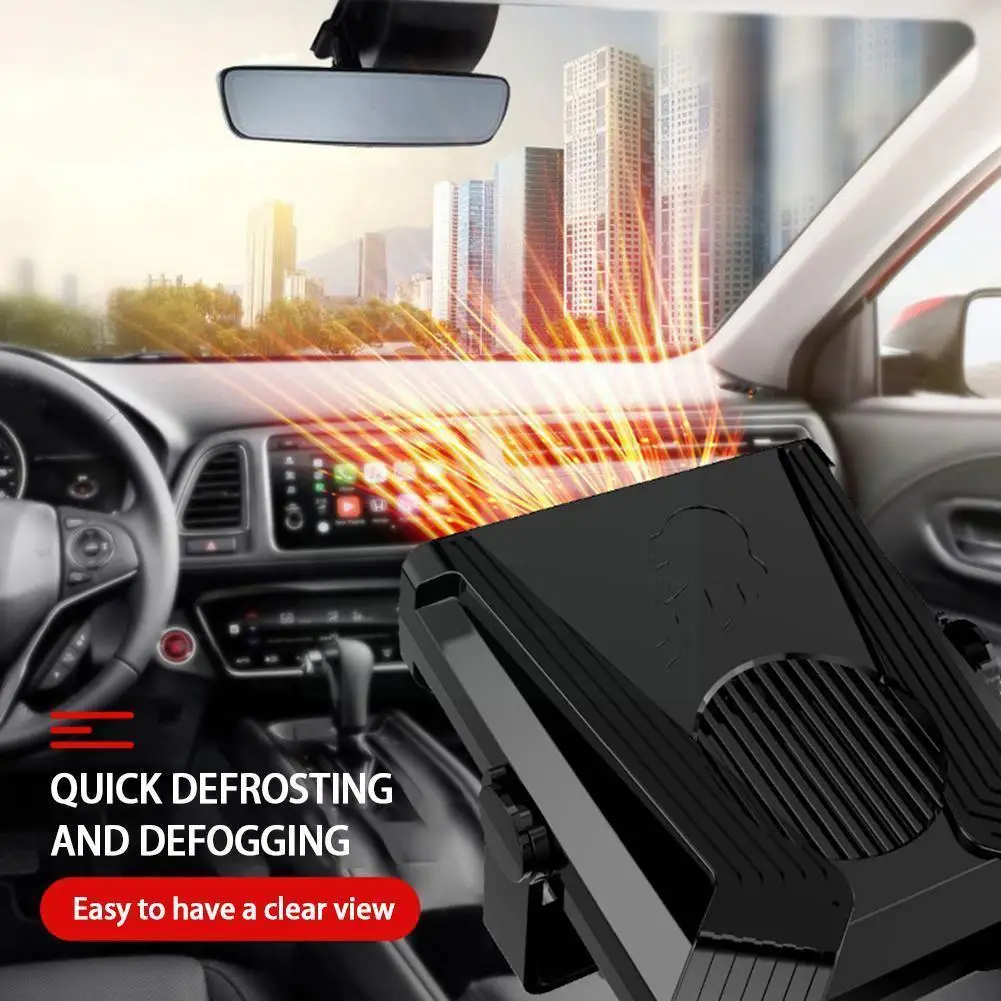 4 IN 1 12V/24V Car Heater Electric Cooling Heating Dryer Rotation 360 Fan Degree Defroster Car Windshield Defogging Electri R1K3
4 IN 1 12V/24V Car Heater Electric Cooling Heating Dryer Rotation 360 Fan Degree Defroster Car Windshield Defogging Electri R1K3