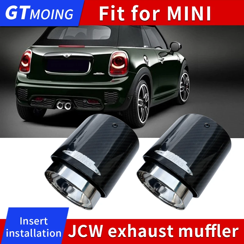Car Exhaust Tips Muffler Carbon Fiber Tail Pipe for Mini Cooper S R55 R56 R57 R58 R59 R60 R61 F54 F56 F57 F60 Car Accessories
Car Exhaust Tips Muffler Carbon Fiber Tail Pipe for Mini Cooper S R55 R56 R57 R58 R59 R60 R61 F54 F56 F57 F60 Car Accessories