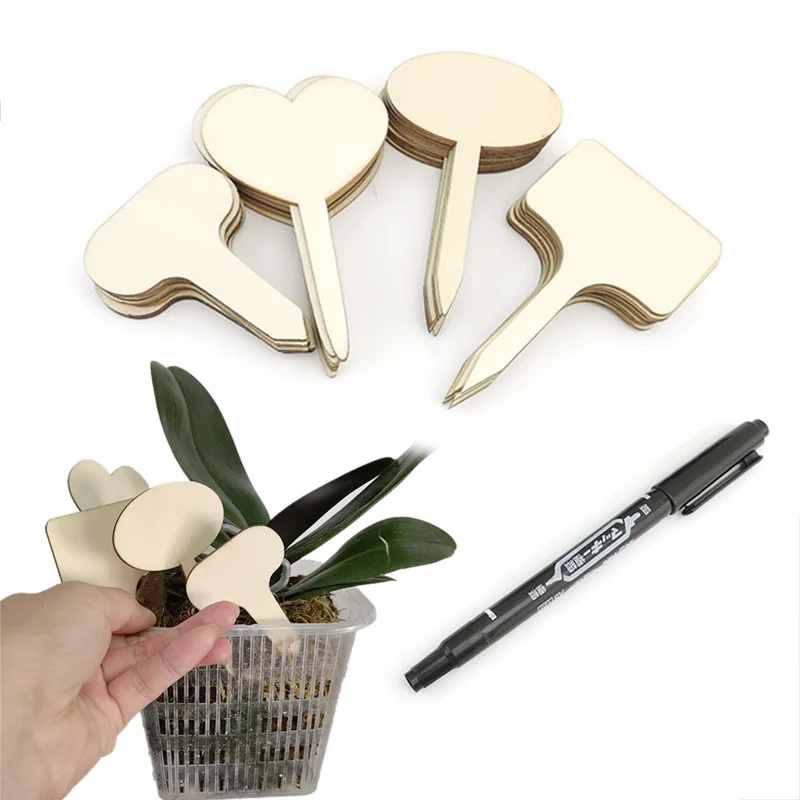 10x T-Type Wooden Plant Labels Eco-Friendly flower Sign Tags Markers with pen Garden for Bonsai Potted Herbs Flowers Tools B4
10x T-Type Wooden Plant Labels Eco-Friendly flower Sign Tags Markers with pen Garden for Bonsai Potted Herbs Flowers Tools B4