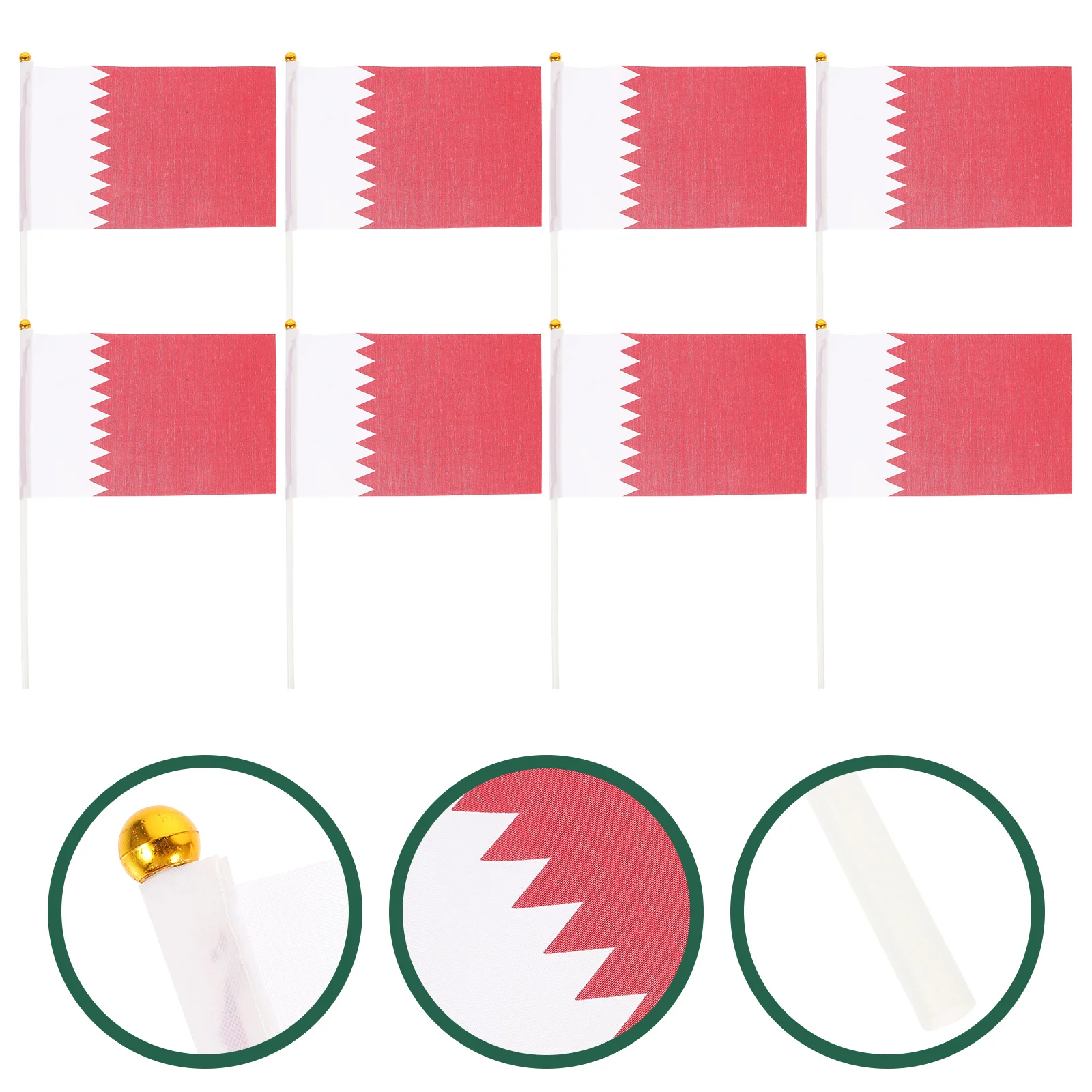 Flag Flags Qatar Hand National Stick Small Held Mini Handheld International Party Country Decorations Patriotic Worldcup
Flag Flags Qatar Hand National Stick Small Held Mini Handheld International Party Country Decorations Patriotic Worldcup