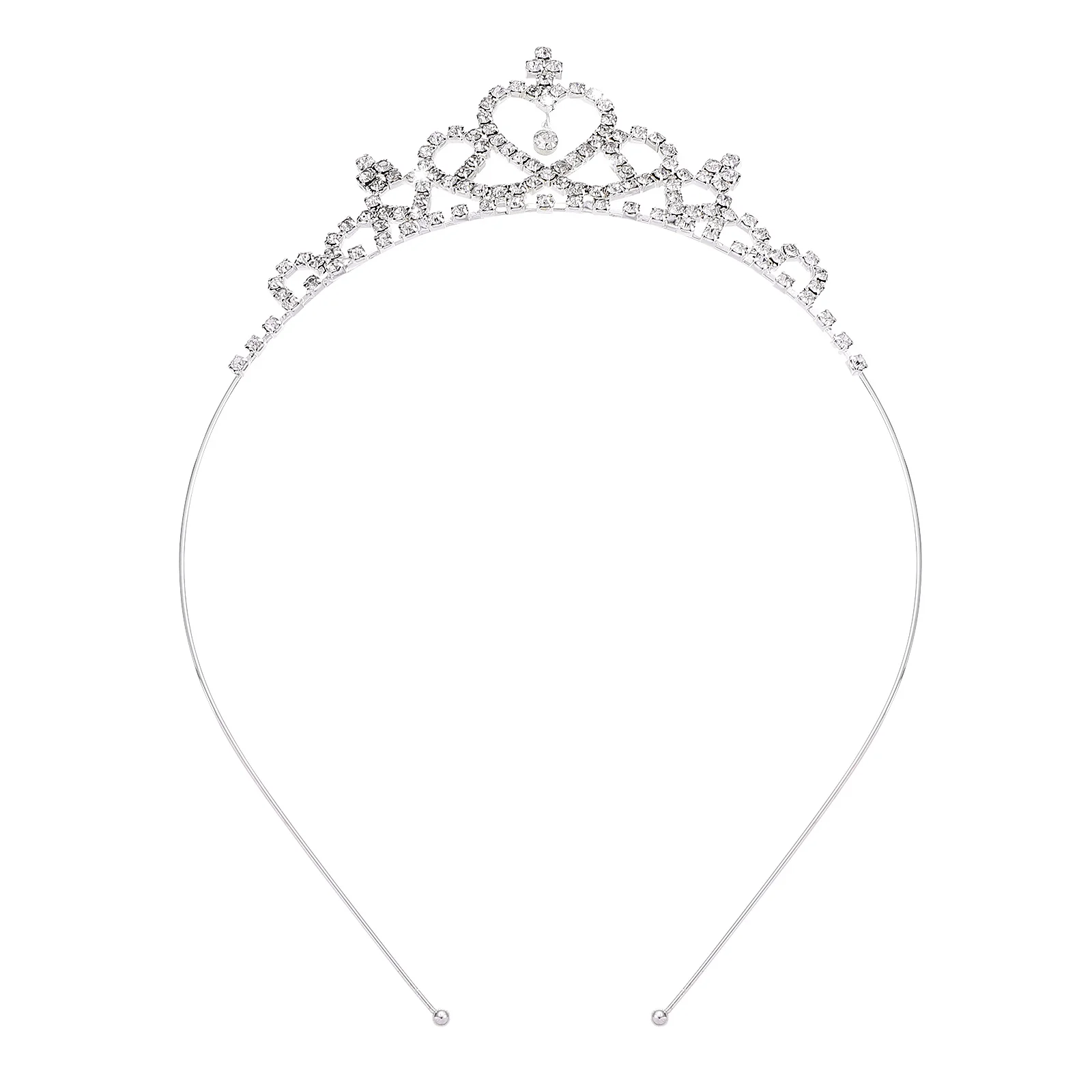 Frcolor Crystal Crown Rhinestones Headband Flower Girl Crown Headpiece for Wedding Festivals Party (Silver)
Frcolor Crystal Crown Rhinestones Headband Flower Girl Crown Headpiece for Wedding Festivals Party (Silver)