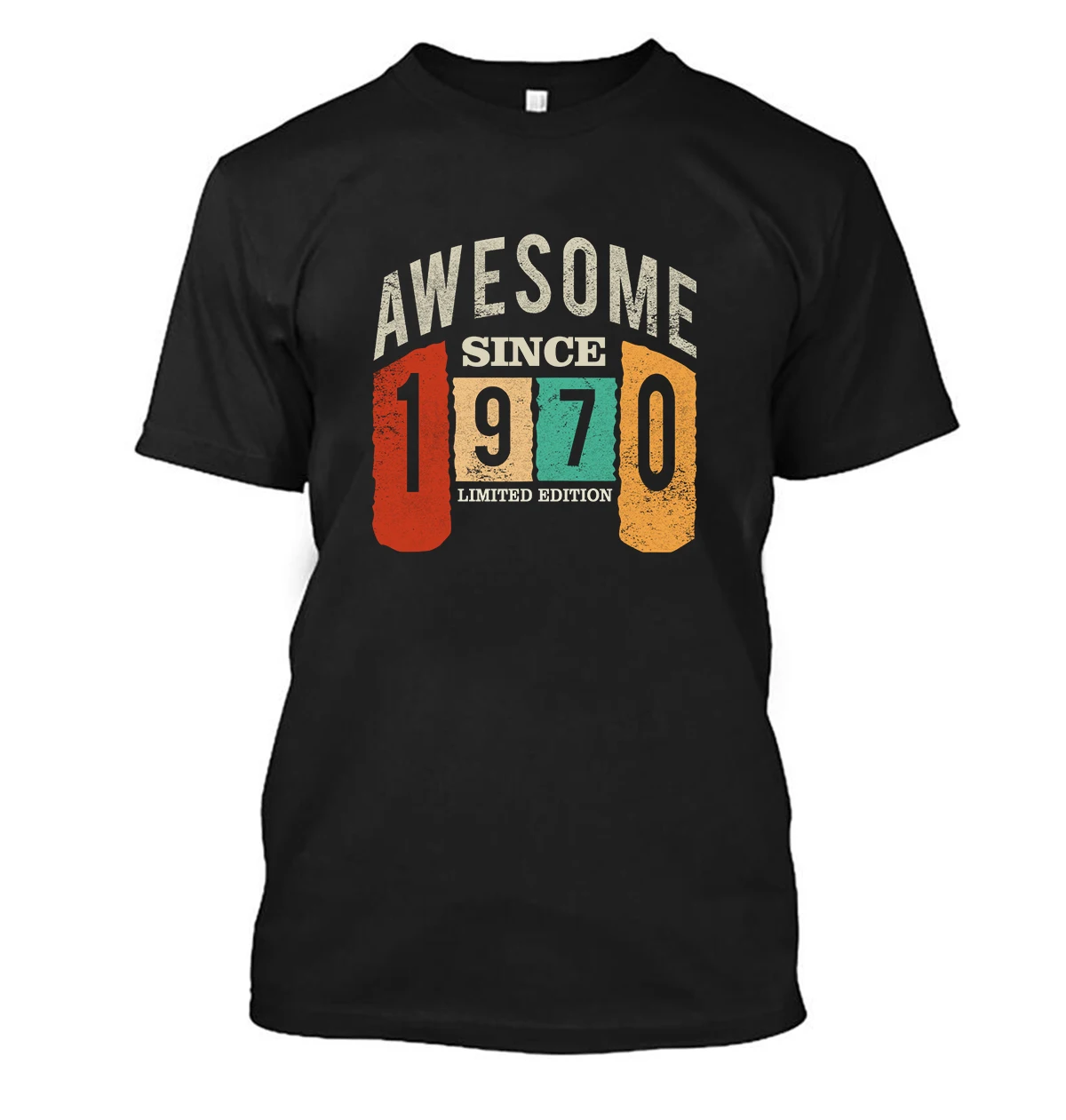 

Since 1970 Limited Edition T-Shirt 53 Years Old 53th Birthday Gift Idea Women Girls Mom Wife Daughter Funny Retro Tee Shirt
