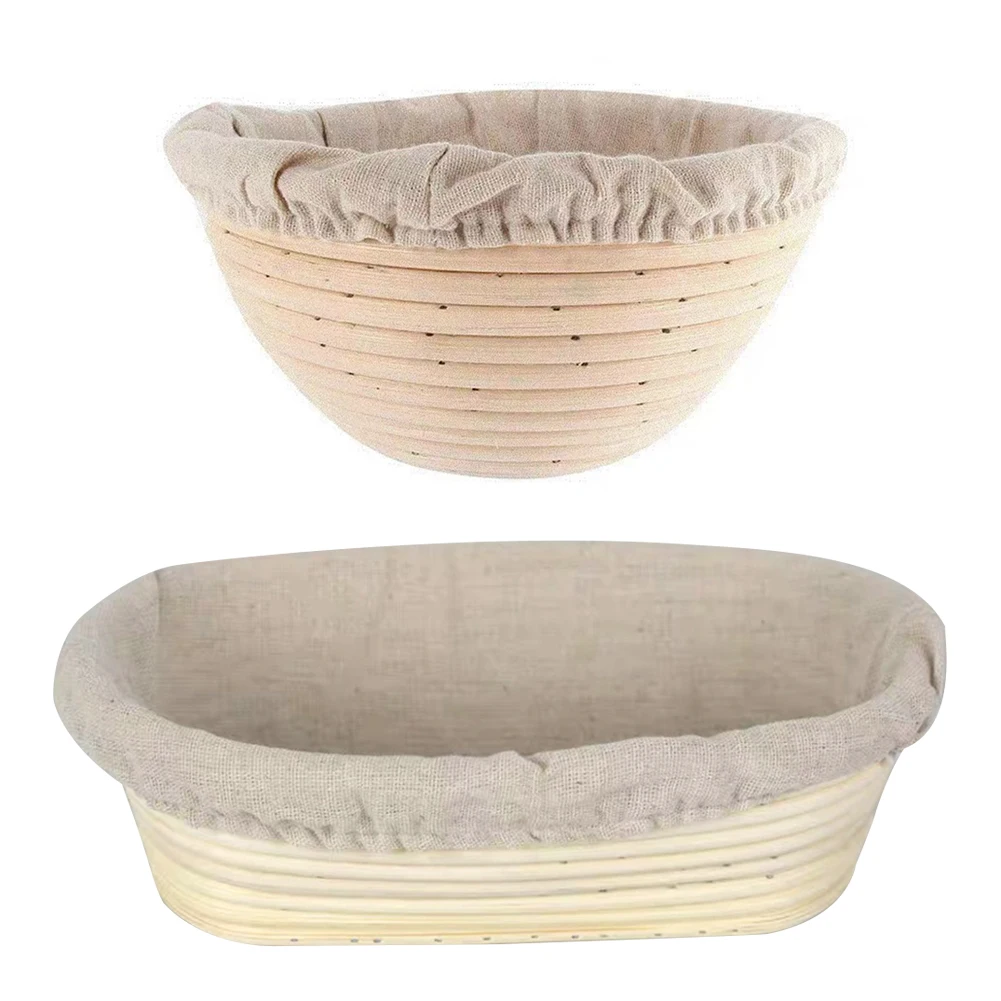 Rattan Fermentation Dough Bread Proofing Proving Basket Cloth Cover Camping Picnic Tableware Natural Basket Outdoor Accessories
Rattan Fermentation Dough Bread Proofing Proving Basket Cloth Cover Camping Picnic Tableware Natural Basket Outdoor Accessories
