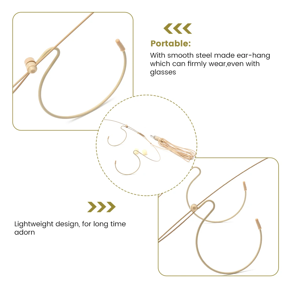 Headworn Headset Mic Music Tools High Quality Practical Microphone Omnidirectional With Microphone Cover Newest
Headworn Headset Mic Music Tools High Quality Practical Microphone Omnidirectional With Microphone Cover Newest
