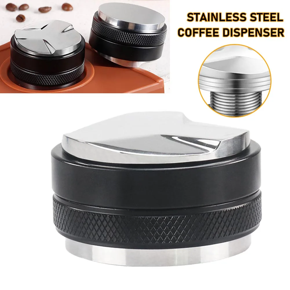 51/53/58mm Coffee Distributor & Tamper, Dual Head Coffee Leveler Fits, Adjustable Depth- Professional Espresso Hand Tampers New
51/53/58mm Coffee Distributor & Tamper, Dual Head Coffee Leveler Fits, Adjustable Depth- Professional Espresso Hand Tampers New