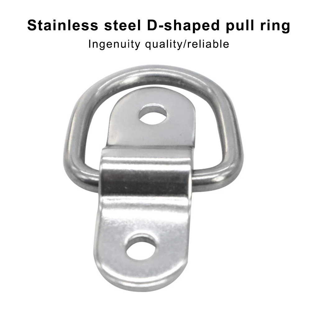 6X D Ring Tie-down Anchor Replaced Part Compact Size Rustproof Yacht Accessories Trailer Supplies Lashing Rings
6X D Ring Tie-down Anchor Replaced Part Compact Size Rustproof Yacht Accessories Trailer Supplies Lashing Rings