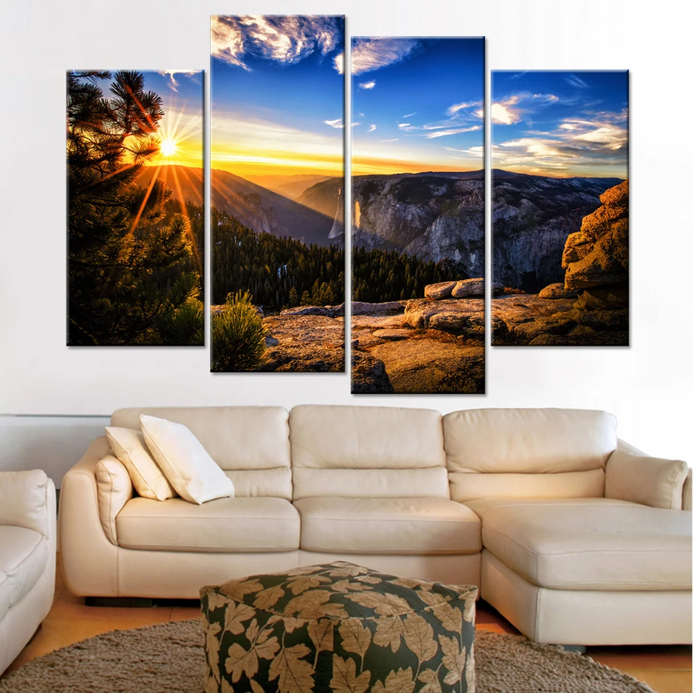 Wall Pictures for Living Room Canvas Art Nature Landscapes Sunset Canvas Painting Modular Pictures Home Decor Posters and Prints
Wall Pictures for Living Room Canvas Art Nature Landscapes Sunset Canvas Painting Modular Pictures Home Decor Posters and Prints