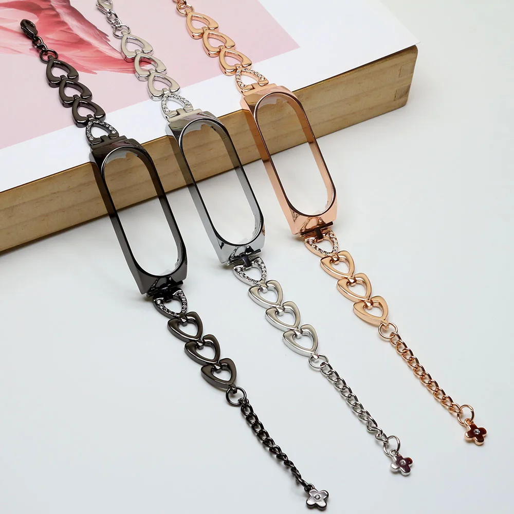 Slim Miband Wristband for Xiaomi Mi Band 7/6/5/4/3 Bracelet for Women Mi Band 7 Watchband Bling Alloy Luxury Dressy
Slim Miband Wristband for Xiaomi Mi Band 7/6/5/4/3 Bracelet for Women Mi Band 7 Watchband Bling Alloy Luxury Dressy
