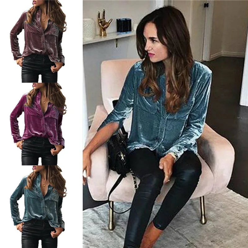 Blouse Women's Loose Button Up Shirt 2022 New Solid Color Long Sleeve Single Breasted Office Tops Fashion Casual Blouses
Blouse Women's Loose Button Up Shirt 2022 New Solid Color Long Sleeve Single Breasted Office Tops Fashion Casual Blouses