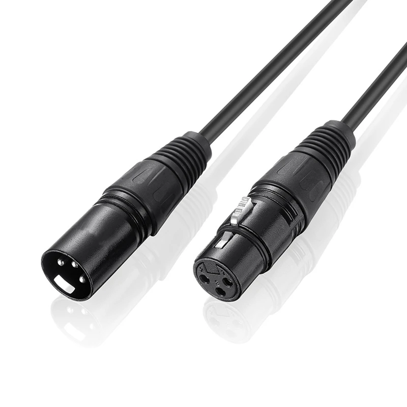 Кабель для микрофонов 10 футов XLR, кабель для сцсветильник, провод, 3-контактный разъем «Папа-мама» для микрофонов и сценического освещения
Кабель для микрофонов 10 футов XLR, кабель для сцсветильник, провод, 3-контактный разъем «Папа-мама» для микрофонов и сценического освещения