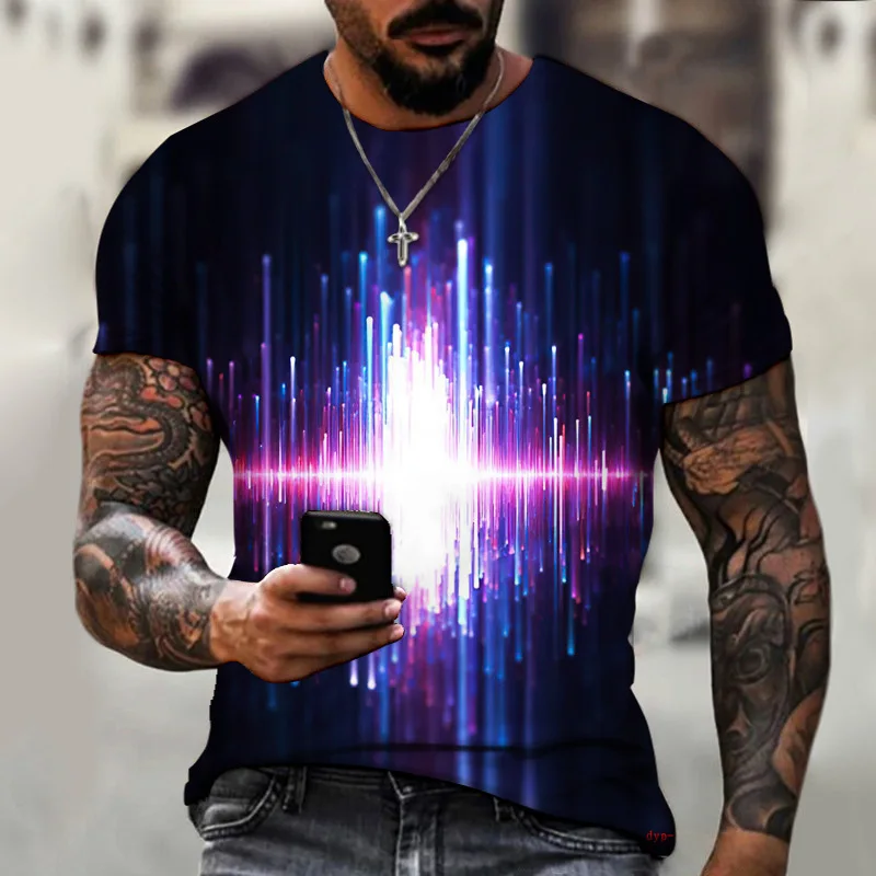 Aurora 3D digital printing cross-border fashion men's T-shirt summer short-sleeved wind speed sold through Amazon sales
Aurora 3D digital printing cross-border fashion men's T-shirt summer short-sleeved wind speed sold through Amazon sales
