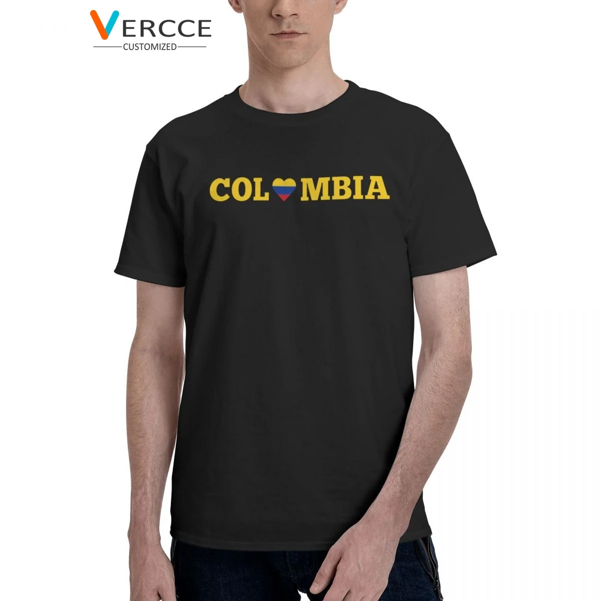 Colombian Flag Heart T Shirt Cotton High Quality Tees Unique Clothing Mens Women T-Shirt Gift Idea
Colombian Flag Heart T Shirt Cotton High Quality Tees Unique Clothing Mens Women T-Shirt Gift Idea