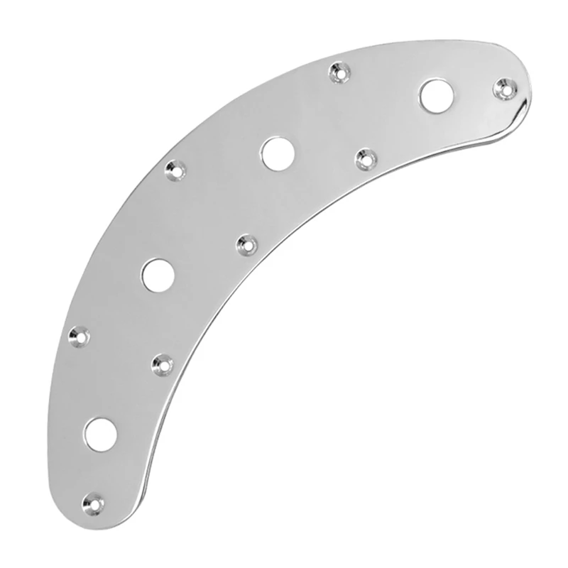 Guitar Switch Control Plate Curved 8 Hole 3 Pot Stingray Musicman Jazz Bass Parts
Guitar Switch Control Plate Curved 8 Hole 3 Pot Stingray Musicman Jazz Bass Parts