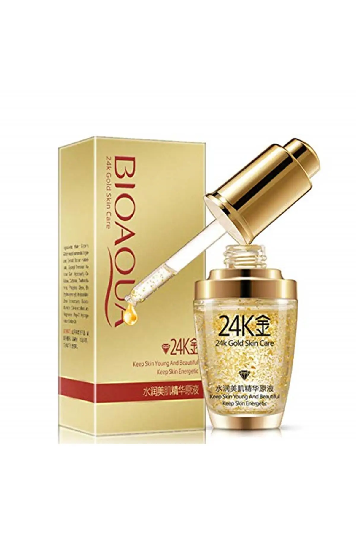 Brand: bioaqua h2o8 24K Gold Anti-age Skin Care Serum 30 ml 1 Package (1x30 ml) category: Skin Serum
Brand: bioaqua h2o8 24K Gold Anti-age Skin Care Serum 30 ml 1 Package (1x30 ml) category: Skin Serum