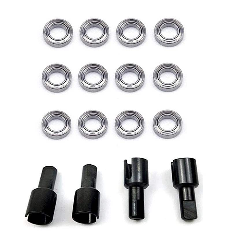 4Pcs 144001 Metal Differential Cup With 12Pcs 144001-1296 4X7x2mm Bearing Spare Accessories
4Pcs 144001 Metal Differential Cup With 12Pcs 144001-1296 4X7x2mm Bearing Spare Accessories