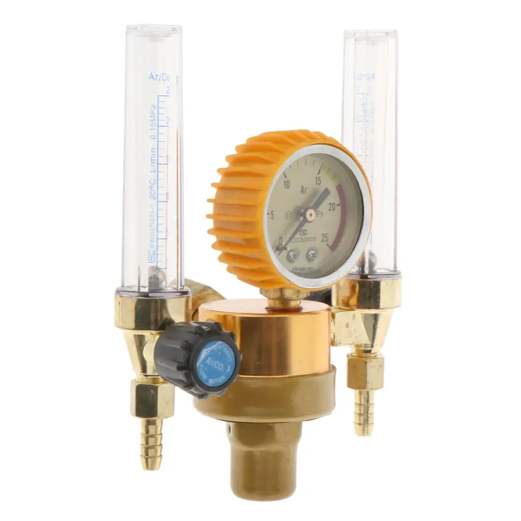 Argon CO2 Mig Tig Meter Dual Tube Regulator Strong Gas Tightness 
Argon CO2 Mig Tig Meter Dual Tube Regulator Strong Gas Tightness