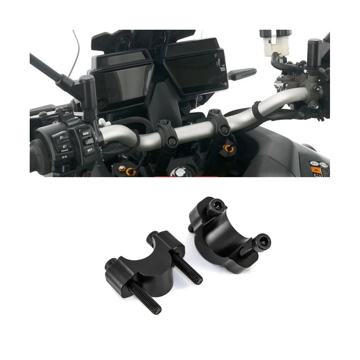 Подъемники на руль мотоцикла, зажим, монтажное крепление, подъемник для Yamaha TRACER9 TRACER 9 GT 2021 2022 (черный)
Подъемники на руль мотоцикла, зажим, монтажное крепление, подъемник для Yamaha TRACER9 TRACER 9 GT 2021 2022 (черный)