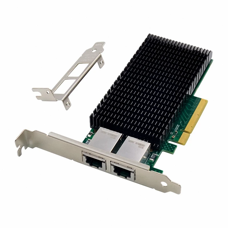 

ST7318 X540-T2 Pcie X8 10Gbe Ethernet Server Network Card Server Network Card 10000Mbps With Heat Sink