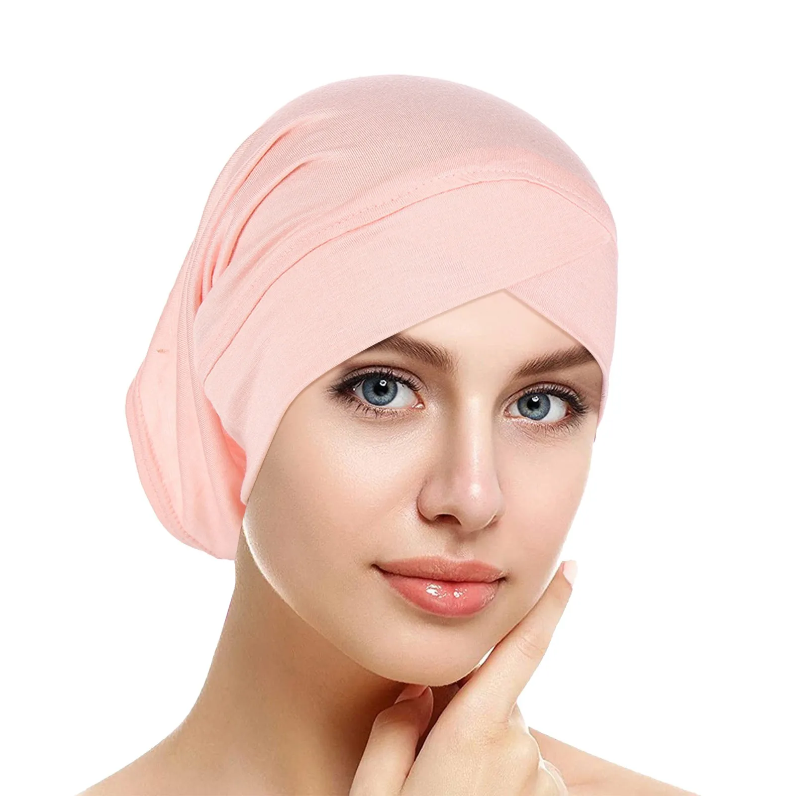 Ladies Knotted Hair Bands Womens Casual Solid Head Hat Cap Hair Cover Wrap Headwear Muslim Turban Cap Bobble Headband
Ladies Knotted Hair Bands Womens Casual Solid Head Hat Cap Hair Cover Wrap Headwear Muslim Turban Cap Bobble Headband