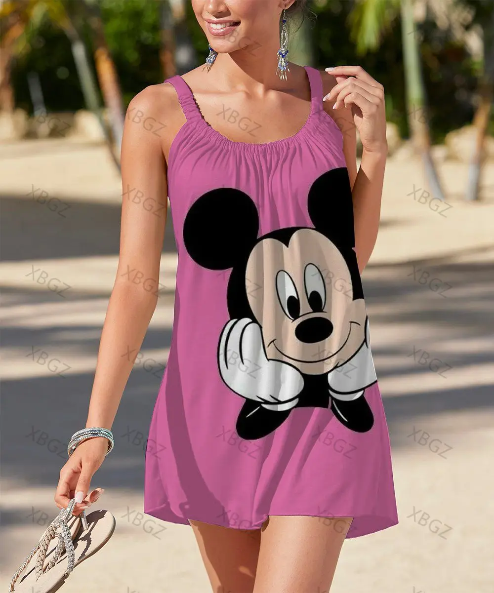 Sexy Summer Dresses Woman 2022 Party Sling Women Minnie Mouse Print Women's Dress Top Loose Cartoon Disney Sleeveless Boho Beach
Sexy Summer Dresses Woman 2022 Party Sling Women Minnie Mouse Print Women's Dress Top Loose Cartoon Disney Sleeveless Boho Beach