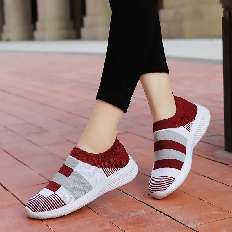 Socks Sneakers Women Autumn Spring Light Shoes Comfortable Joggng Shoes Flats Loafers Knitting Walking Shoes Female EU 42
Socks Sneakers Women Autumn Spring Light Shoes Comfortable Joggng Shoes Flats Loafers Knitting Walking Shoes Female EU 42
