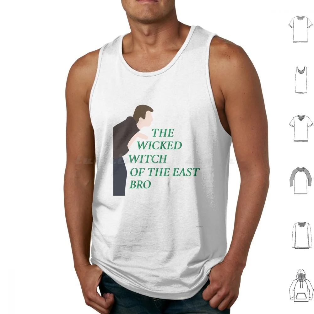 

Wicked Witch Of The East Bro Tank Tops Print Cotton Wicked Witch Wicked Witch Of The East Am I Wrong Grow Up Bro Her