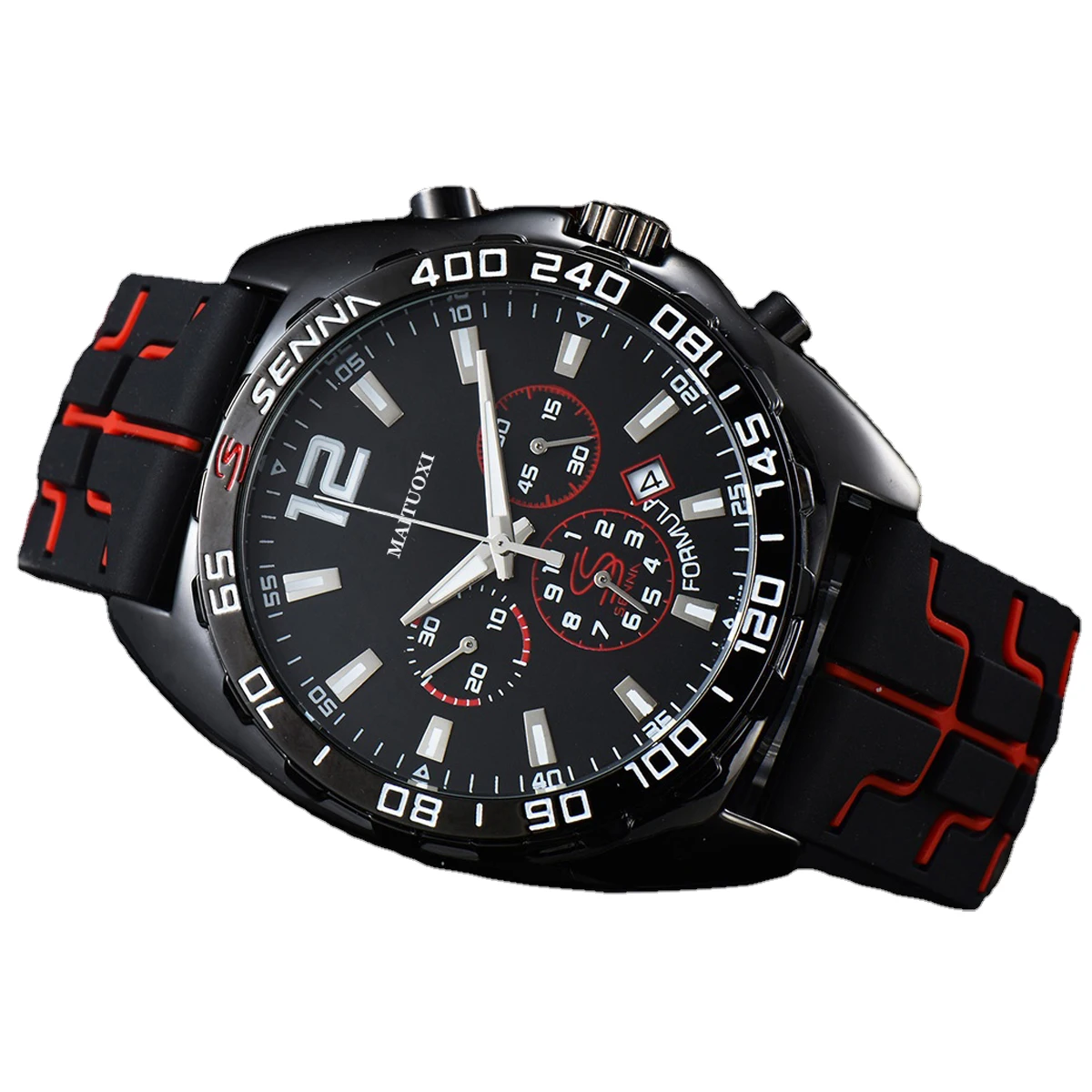 

Мужские Оригинальные брендовые Роскошные Кварцевые часы с силиконовым ремешком Хронограф Спортивные армейские водонепроницаемые часы AAA для мужчин