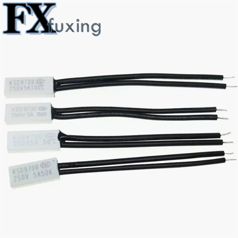 Термостат KSD9700, 5 А, 250 В, пластиковый регулятор температуры, переключатель нормального закрытия nc/no 40-130 градусов, 1/2/5 шт.
Термостат KSD9700, 5 А, 250 В, пластиковый регулятор температуры, переключатель нормального закрытия nc/no 40-130 градусов, 1/2/5 шт.